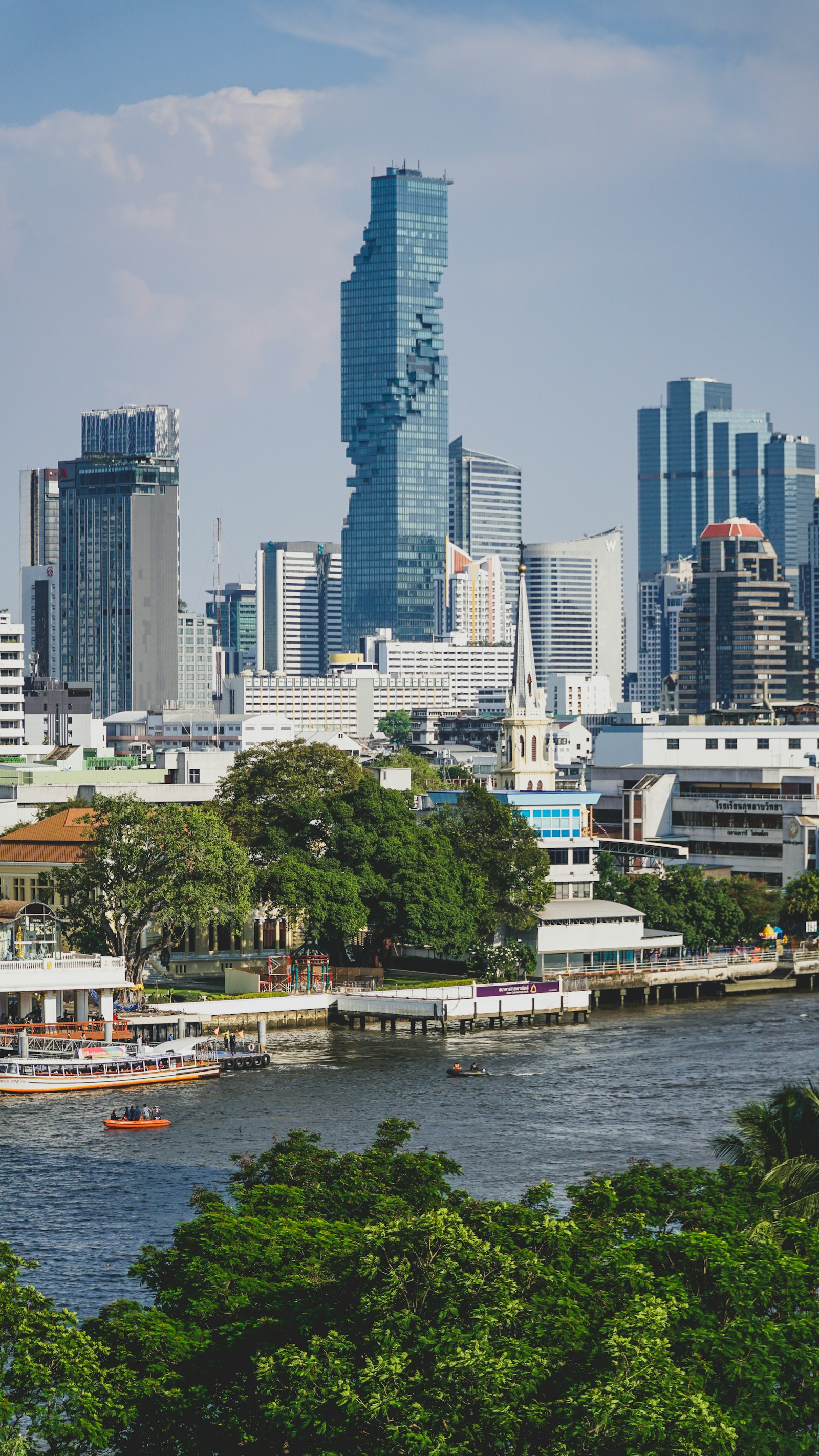 Bangkok city skyline, Thailand